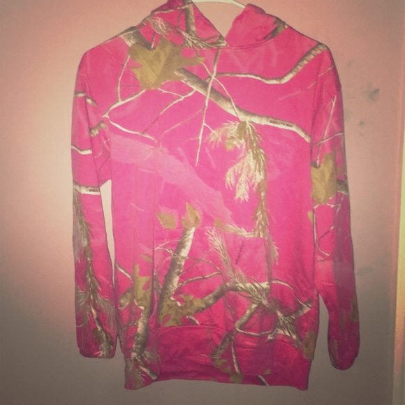 Pink Camo Woman’s hoodie - Picture 1 of 2